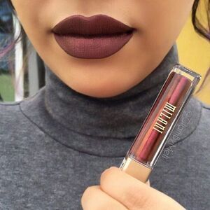 Milani Amore Matte Metallic Lip Creme My Soulmate 14, deep red